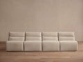 Rowland Tailored Four-Piece Armless Motion Modular Sofa
