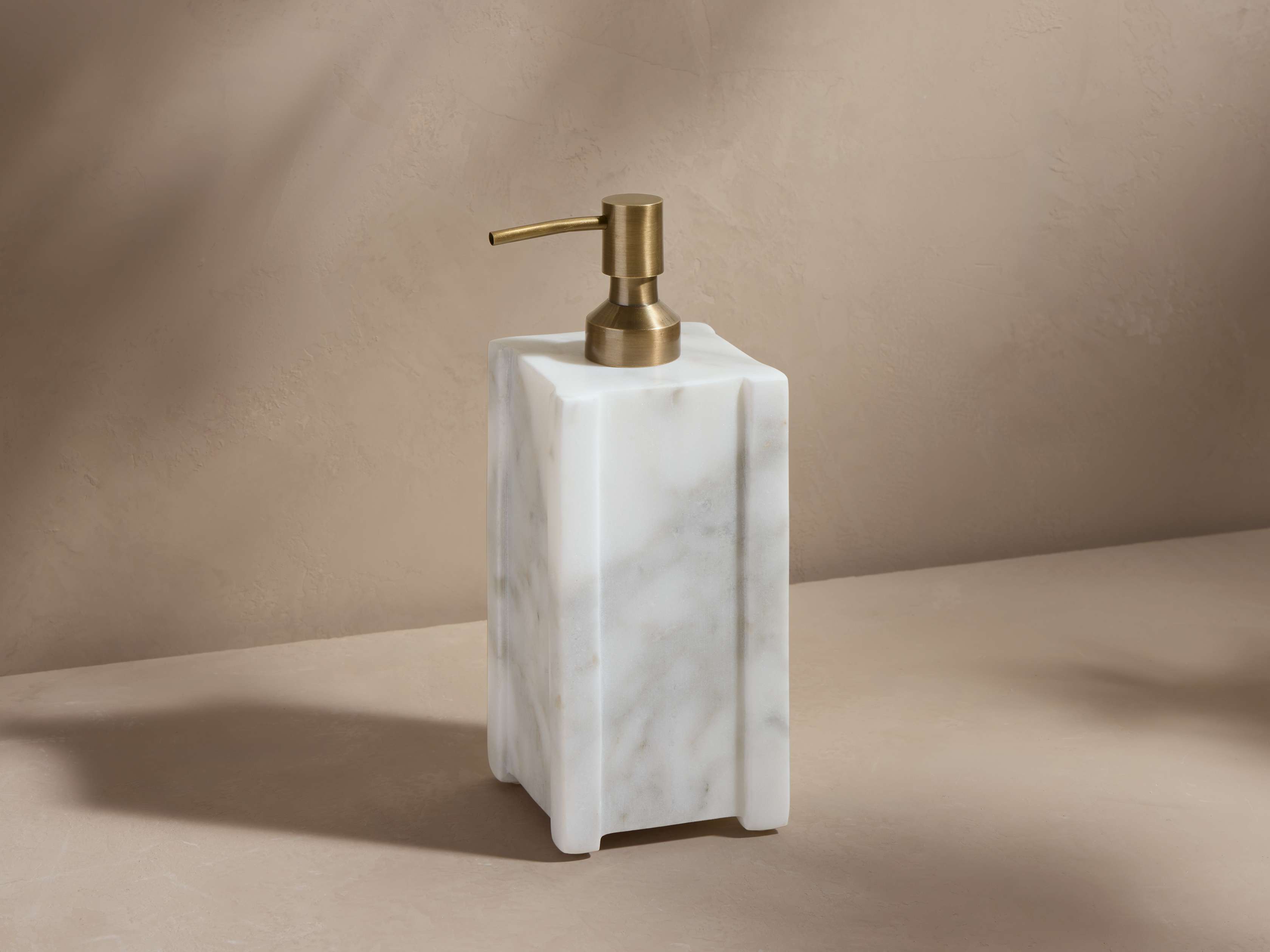 Aster Soap Dispenser in Carrara