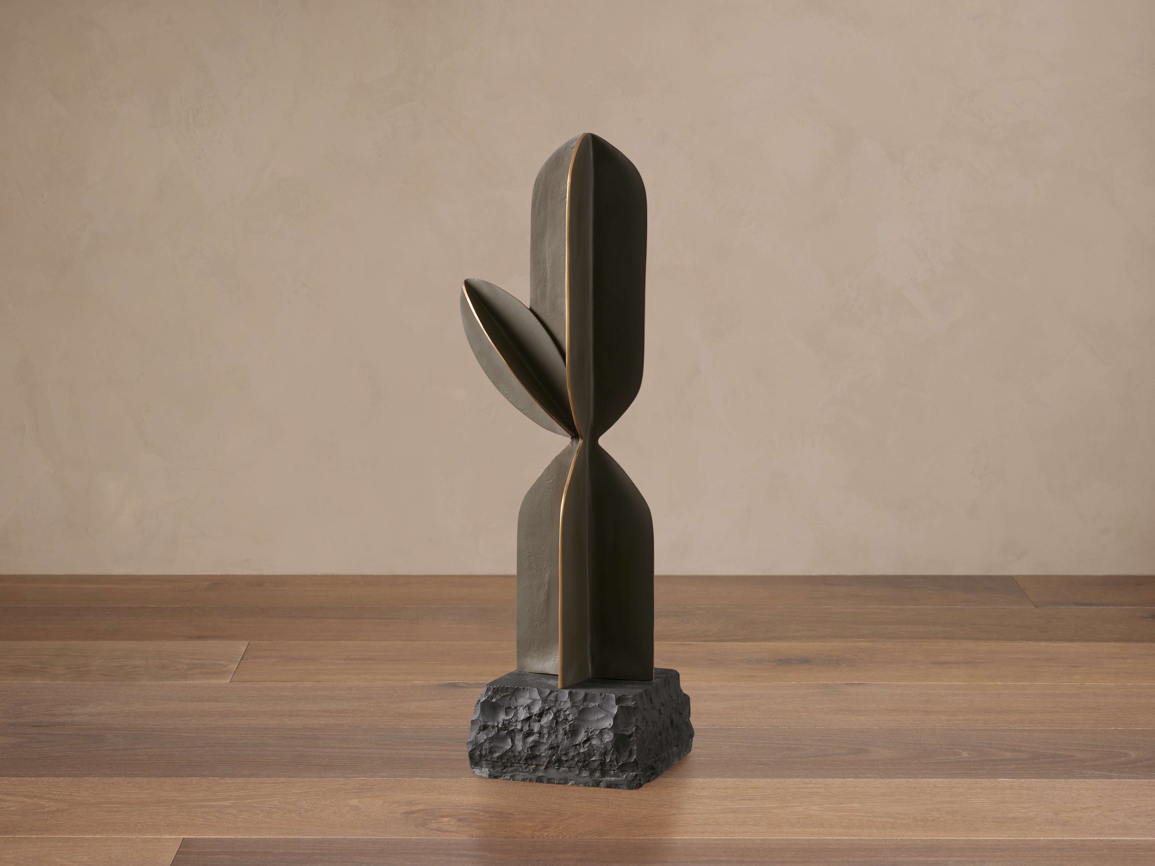 Ivy Green Cactus Sculpture