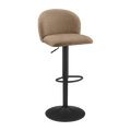 Adjustable Upholstered Bar Stool