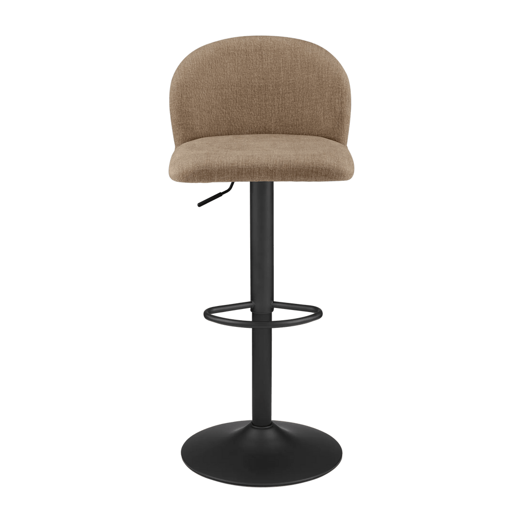 Adjustable Upholstered Bar Stool