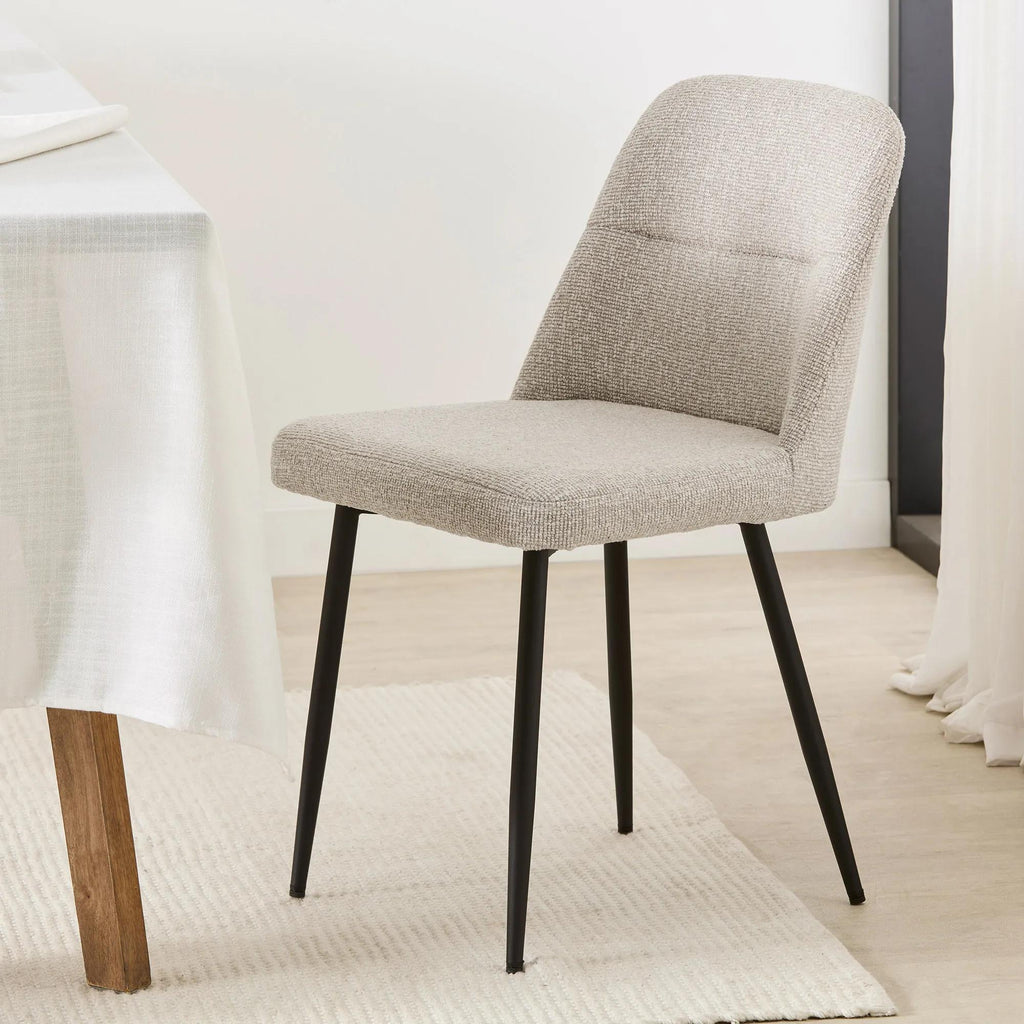 Modern Taupe Dining Chair